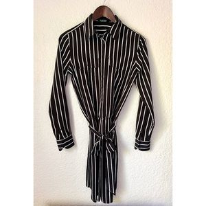 FINAL SALE Ralph Lauren Pinstripe Shirtdress